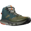 Scarpe da trekking da uomo Salomon Predict Hike Mid Gore-Tex blu/verde PonderosaPine