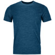 Maglietta funzionale da uomo Ortovox 150 Cool Clean Ts M blu petrol blue blend