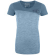 Maglietta da donna Ortovox 150 Cool Logo Ts W 2023 blu Lightblue