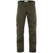 Pantaloni da uomo Fjällräven Barents Pro Trousers verde scuro Dark Olive