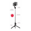 Bastone selfie Swissten BLUETOOTH SELFIE STICK ALUMINUM TRIPOD PRO