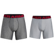 Boxer da uomo Under Armour Tech 6in 2 Pack grigio Grey