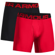 Boxer da uomo Under Armour Tech 6in 2 Pack rosso/nero Red / / Black