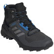 Scarpe da trekking da uomo Adidas Terrex Swift R3 Mid GTX nero/blu core black