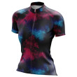 Maglietta da ciclismo da donna Northfinder Imani blu/rosa 512multicolorprint