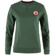 Maglione da donna Fjällräven 1960 Logo Badge Sweater verde Deep Patina