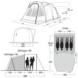 Tenda familiare Outwell Springwood 4SG