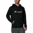 Felpa da uomo Columbia CSC Basic Logo Hoodie nero/bianco Black, White CSC Branded Logo