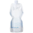 Bottiglia pieghevole Platypus Soft Bottle 1,0L Closure bianco/blu Waves