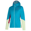 Felpa da donna La Sportiva Cosmic Hoody W blu/rosa Crystal/Celadon