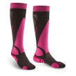 Calze al ginocchio da donna Bridgedale Ski Lightweight Women's grigio/rosa graphite/pink/388