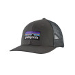Berretto con visiera Patagonia P-6 Logo Trucker Hat grigio Forge Grey