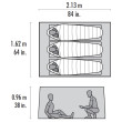 Tenda ultraleggera MSR Thru-Hiker Mesh House 3 V2