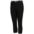 Pantaloni a 3/4 da donna Zulu Merino 160 nero Black