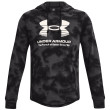 Felpa da uomo Under Armour Rival Terry Novelty HD nero Black / Jet Gray / Onyx White