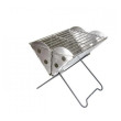 Griglia pieghevole UCO MINI Flatpack Grill & Firepit 23 x 20 cm argento