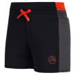 Pantaloncini da donna La Sportiva Technique Short W nero Black/Cherry Tomato