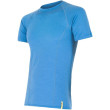 Maglietta funzionale da uomo Sensor Merino Wool Active kr.r. blu