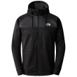 Felpa da uomo The North Face Reaxion Fleece F/Z Hoodie nero/grigio TNF BLACK/ASPHALT GREY