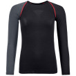 Maglietta da donna Ortovox 120 Comp Light Long Sleeve W nero BlackRaven