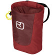 Sacchetto porta magnesite Ortovox Trad Chalkbag rosso scuro cengia rossa