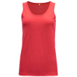 Canotta da donna Devold Eika Woman Singlet rosso Poppy