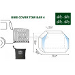 Copertura impermeabile Brunner Bike Cover Tow Bar 3/4