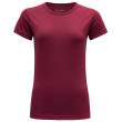 Maglietta da donna Devold Breeze Woman T-Shirt rosso Beetroot