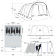 Tenda gonfiabile Outwell Moonhill 6 Air