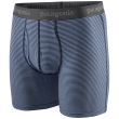 Boxer da uomo Patagonia M's Essential Boxer Briefs - 6 in. blu/grigio Fathom Stripe: New Navy