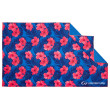 Asciugamano ad asciugatura rapida LifeVenture Printed SoftFibre Trek Towel rosa/blu Oahu