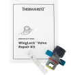 Kit di riparazione per materassini Therm-a-Rest WingLock Valve Repair Kit nero Blue / Silver