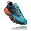 Scarpe da corsa da donna Hoka Speedgoat 4 blu/arancio Aquarelle/Cantaloupe