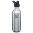 Borraccia Klean Kanteen Classic 800 ml sport argento BrushedStainless