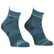 Calzini da uomo Ortovox Alpine Light Quarter Socks M blu mountain blue