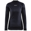 Maglietta sportiva da donna Craft Active Extreme X Wind Ls nero BlackGranite