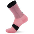 Calze Mons Royale Atlas Crew Sock rosa/nero Dusty Pink