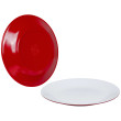 Set di piatti Bo-Camp Piatto da cena Two tone - 4pz rosso Red