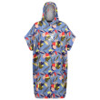 Poncho Regatta Adult Towel Robe mix1 Abstract Floral Print