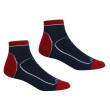 Calzini da uomo Regatta Samaris TrailSock blu/rosso Navy/Darked