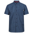 Camicia da uomo Regatta Kalambo VIII blu Coronet Blue/Moonlight Denim Check