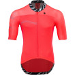 Maglia da ciclismo da uomo Silvini Stelvio argento/rosso RubyBlack