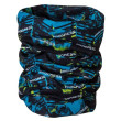 Foulard multifunzionale Progress D TUBE 9TV blu/verde BlackLimeCamo