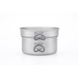 Set di stoviglie Keith Titanium Titanium Pot and Pan Cook Set 2-piece