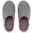 Pantofole Gumbies Outback - Grey & Pink