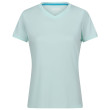 Maglietta da donna Regatta Wmn Fingal V-Neck azzurro Bleached Aqua