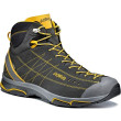 Scarpe da uomo Asolo Nucleon Mid GV MM grigio/giallo Graphite/Yellow/A