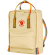 Zaino Fjällräven Kånken Rainbow beige Light Oak-Rainbow Pattern