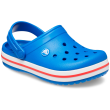 Pantofole per bambini Crocs Crocband Clog T blu Blue Bolt