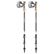 Bastoncini da nordic walking Leki Poles Traveller Carbon nero/bianco darkanthracite-white-palegreen